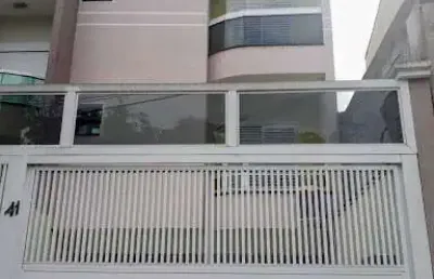 Cobertura para alugar, 150 m² por r$ 2.969,00/mês - vila humaitá - santo andré/sp