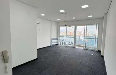 Sala para alugar, 75 m² por r$ 5.582,35/mês - vila baeta neves - são bernardo do campo/sp