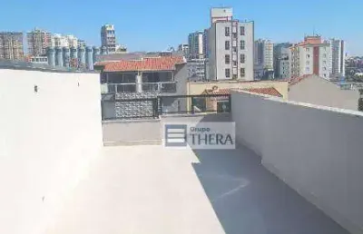 Cobertura para alugar, 93 m² por r$ 2.800,00/mês - vila são pedro - santo andré/sp