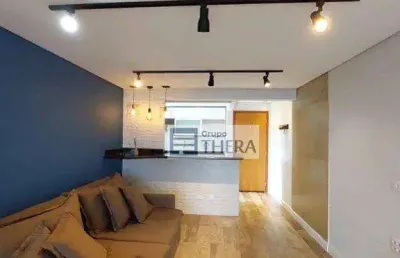 Apartamento com 2 dormitórios à venda, 70 m² por r$ 580.000,00 - jardim - santo andré/sp