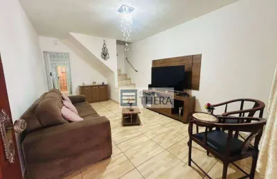 Sobrado com 2 dormitórios à venda, 89 m² por r$ 580.000,00 - cerâmica - são caetano do sul/sp