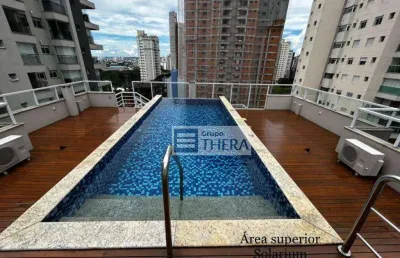 Cobertura com 3 dormitórios para alugar, 420 m² por r$ 18.506,53/mês - jardim - santo andré/sp