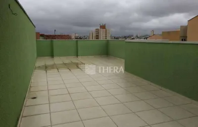 Cobertura à venda, 100 m² por r$ 400.000,00 - vila camilópolis - santo andré/sp