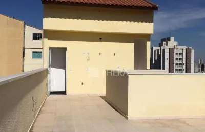 Cobertura à venda, 100 m² por r$ 420.000,00 - vila camilópolis - santo andré/sp