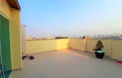 Cobertura com 4 dormitórios para alugar, 150 m² por r$ 5.420,00/mês - vila metalúrgica - santo andré/sp
