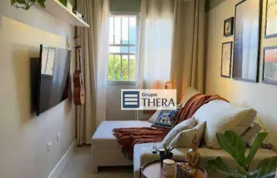Apartamento para alugar, 58 m² por r$ 3.724,00/mês - vila valparaíso - santo andré/sp
