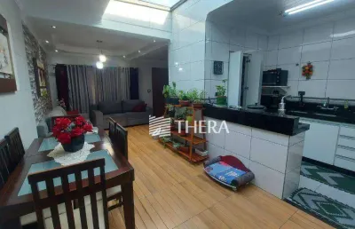 Casa à venda, 153 m² por r$ 680.000,00 - vila tibiriçá - santo andré/sp
