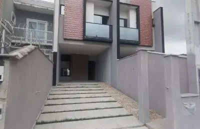 Sobrado geminado no saguaçú com 3 quartos para venda, 120 m²