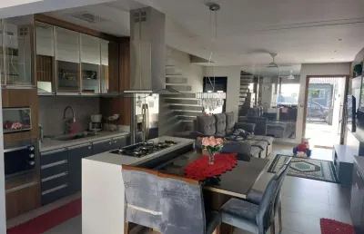 Sobrado geminado no santo antônio com 3 quartos para venda, 138 m²