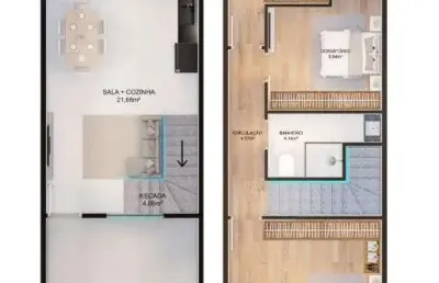 Sobrado geminado no bom retiro com 3 quartos para venda, 109 m²