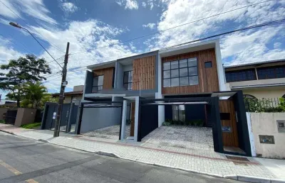 Sobrado geminado no saguaçú com 3 quartos para venda, 129 m²