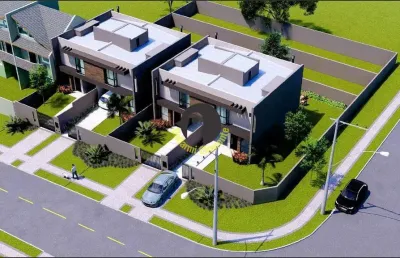 Sobrado de 112m², 3 quartos e 3 banheiros à venda bairro atuba - curitiba/pr