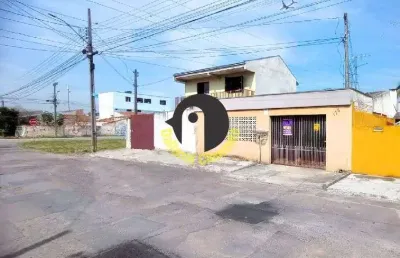 Terreno de 127,5m² com casa no bairro à venda no jardim torres no uberaba, curit