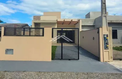 Casa com 3 dormitórios à venda, 81 m² por r$ 440.000,00 - são josé i - itapoá/sc