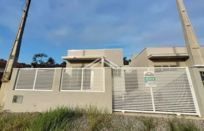 Casa com 2 dormitórios à venda, 53 m² por r$ 250.000,00 - itamar - itapoá/sc