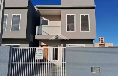 Sobrado com 3 dormitórios à venda, 96 m² por r$ 450.000,00 - são josé - itapoá/sc