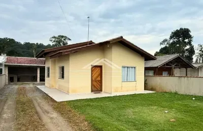 Oportunidade: casa com edícula e terreno de 384m² no continental – itapoá sc