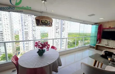 Apartamento 3 suítes varanda gourmet vista mar 2 vagas