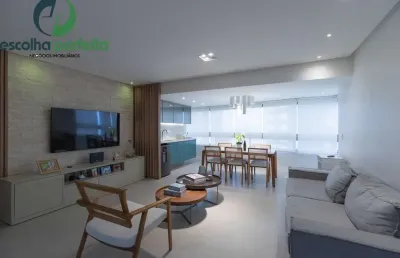 Apartamento de luxo com 3 suítes em patamares, salvador-ba: 156m² e 3 vagas de garagem!