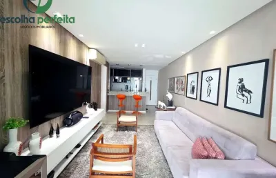 Apartamento 2 quartos 1 suíte varanda 2 vagas vista mar