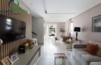 Casa duplex 3 quartos 2 suítes varanda piscina 4 vagas