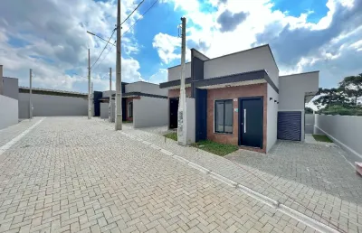 Casas 03 quartos sendo 01 suite a venda no colonia rio grande em sao jose dos pinhais
