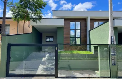 Casa com edicula em construcao a venda no bairro boneca do iguacu em sao jose dos pinhais