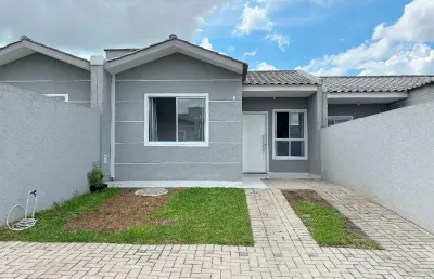 Casa 02 quartos a venda no bairro campo largo da roseira em são jose dos pinhais