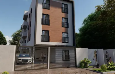 Apartamento 03 quartos na planta no bairro parque da fonte em são jose dos pinhais