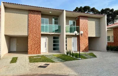 Sobrado em condominio a venda no bairro cruzeiro em sao jose dos pinhais