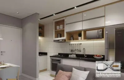 Apartamento 1 dorm com suite, 29,60 metros sala, cozinha e sacada, lazer completo, segurança,  loja no terreo. 450 metros do metro parada inglesa.  en