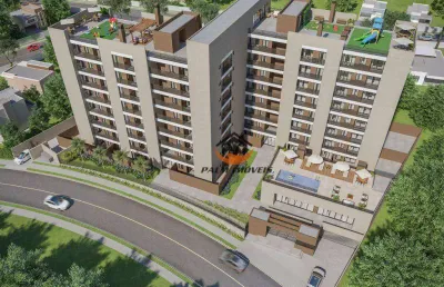 Apartamento com 2 dormitórios à venda, 55 m² por r$ 497.000,00 - atuba - curitiba/pr