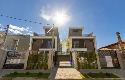 Sobrado com 4 dormitórios à venda, 122 m² por r$ 749.000,00 - uberaba - curitiba/pr