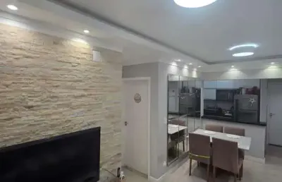 Apartamento com 2 quartos à venda na rua comendador martins, 157, vila mathias, santos, 59 m2 por r$ 550.000