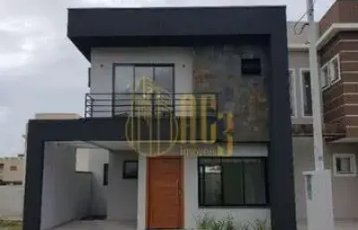 Casa em condomínio fechado com 3 quartos à venda na rua ângelo tozim, 230, campo de santana, curitiba, 112 m2 por r$ 590.000