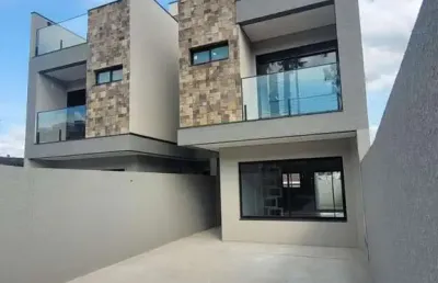 Casa com 3 quartos à venda na rua abrão winter, 837, xaxim, curitiba, 125 m2 por r$ 899.000