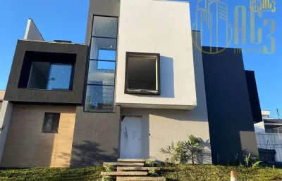 Casa com 4 quartos à venda na rua fernando de noronha, 2590, santa cândida, curitiba, 194 m2 por r$ 1.535.000