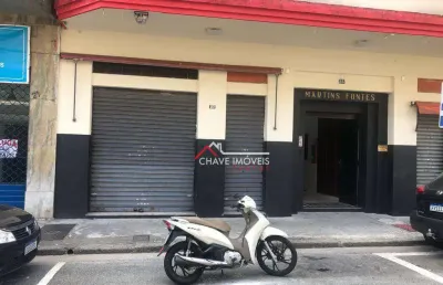 Loja para alugar, 43 m² por r$ 3.500,02/mês - centro - santos/sp