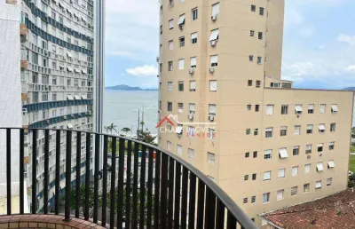Apartamento com 1 dormitório, 66 m² - venda por r$ 430.000,00 ou aluguel por r$ 2.400,01/mês - ponta da praia - santos/sp