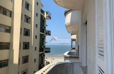 Apartamento com 3 dormitórios, 160 m² - venda por r$ 880.000,00 ou aluguel por r$ 7.000,02/mês - gonzaga - santos/sp