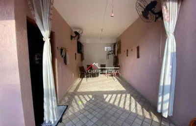 Sobrado com 3 dormitórios à venda, 145 m² por r$ 958.000,00 - estuário - santos/sp