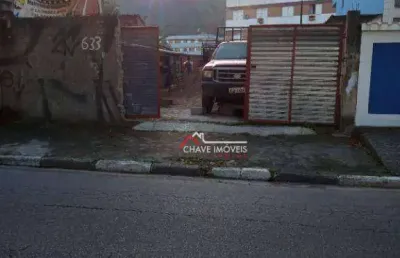 Terreno, 286 m² - venda por r$ 500.000,00 ou aluguel por r$ 6.000,00/mês - vila são jorge - santos/sp