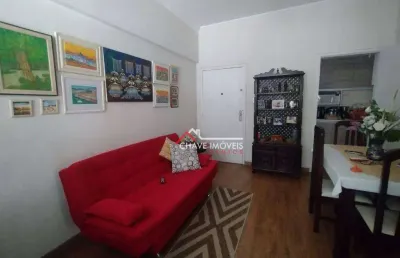Apartamento com 2 dormitórios à venda, 89 m² por r$ 479.000,00 - boqueirão - santos/sp