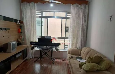 Apartamento com 2 dormitórios à venda, 97 m² por r$ 540.000,00 - pompéia - santos/sp