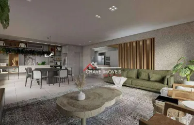 Apartamento à venda, 180 m² por r$ 2.300.000,00 - boqueirão - santos/sp