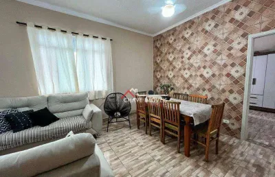 Apartamento com 2 dormitórios à venda, 88 m² por r$ 341.000,00 - marapé - santos/sp
