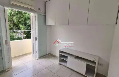 Apartamento com 1 dormitório para alugar, 35 m² por r$ 2.400,02/mês - josé menino - santos/sp