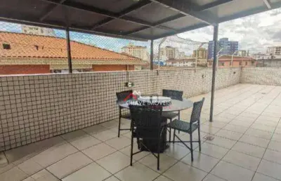 Apartamento garden à venda, 79 m² por r$ 650.000,00 - macuco - santos/sp