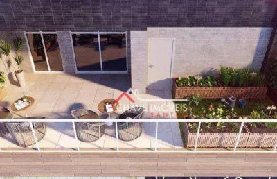 Apartamentos de 99m2 a 217m2 de área util, com 2 ou 3 suítes,  no coração do gonzaga - santos/sp