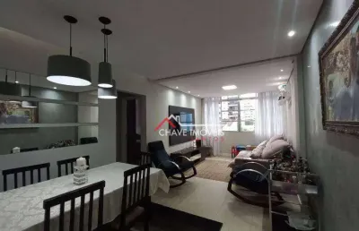 Apartamento com 2 dormitórios à venda, 70 m² por r$ 649.000,00 - aparecida - santos/sp